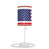 US Designed Lamp
Patriotic Home Decor
Lamp on Stand
USCA Plug Lamp
American Theme Lighting