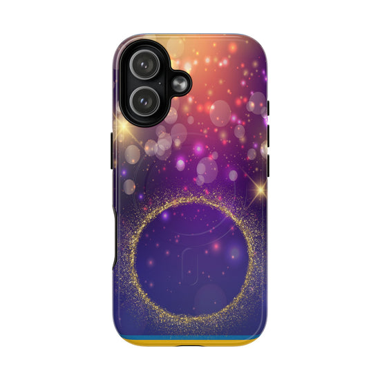Purple Ring Designed Tough Magnetic Case